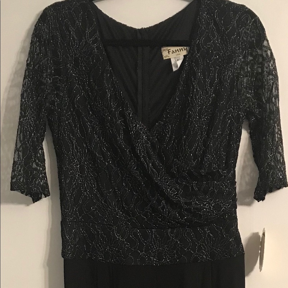 Black Sequins Jumpsuit